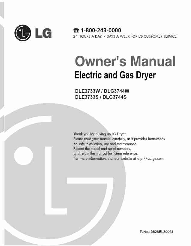 LG Electronics Clothes Dryer D3744W-page_pdf